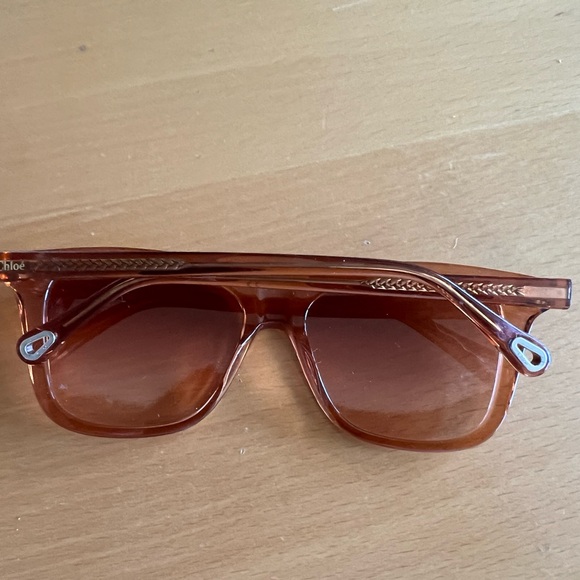 Chloe Warm Amber Sunglasses main image 7